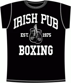 Irish Pub Boxing Black